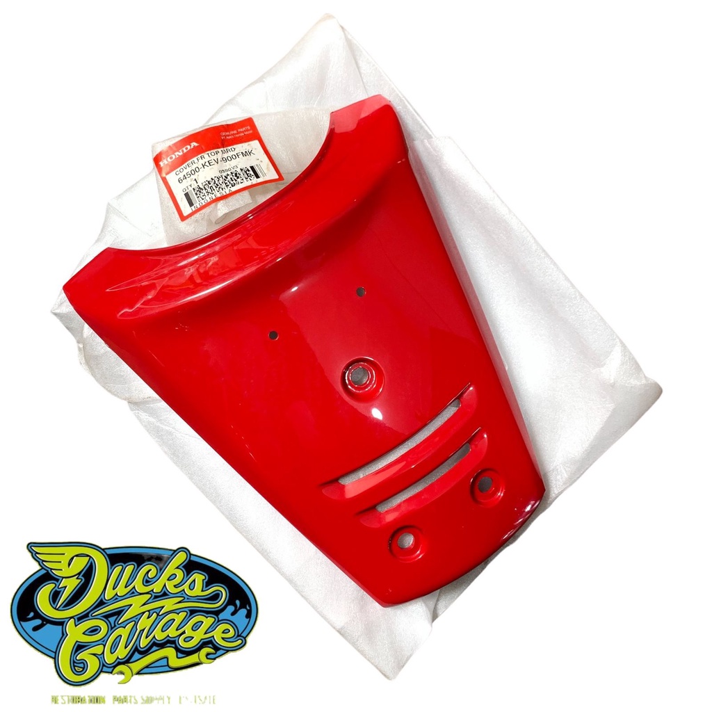 Cover Dasi Tameng Dada Depan Honda Supra X Original Merah