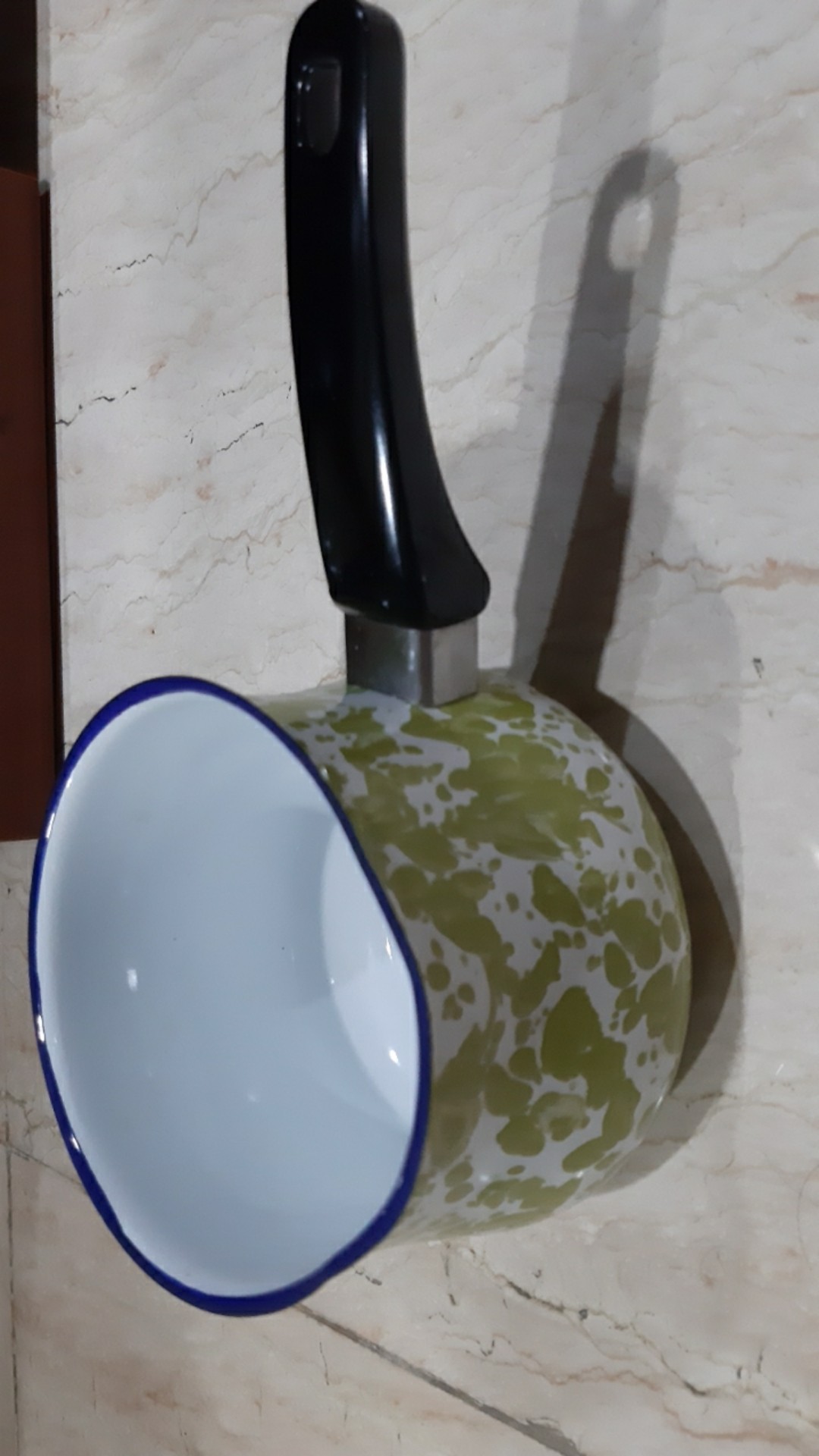 Kedaung Swirl Panci Susu / Milk Pan Green Denby 13 Cm 710 Ml