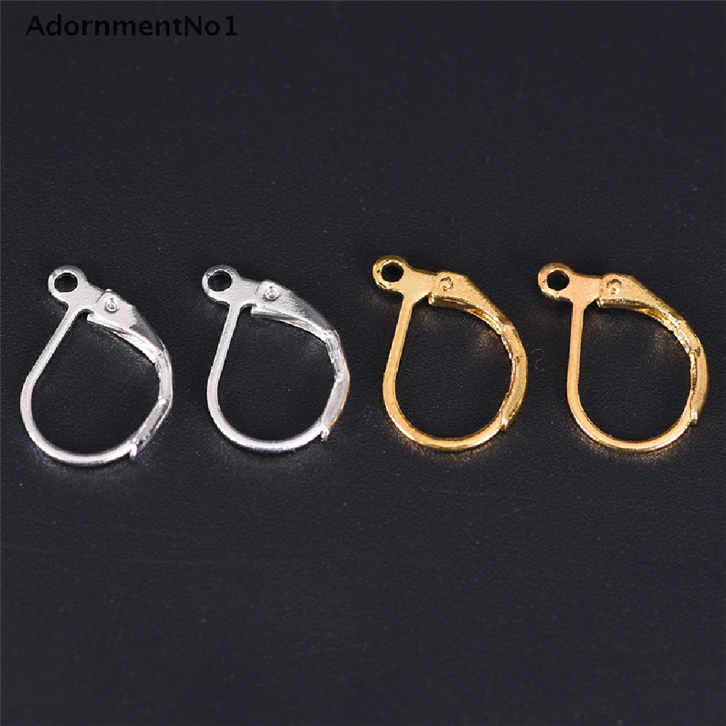 (AdornmentNo1) 50 / 100PCS / Set Kait Lobster Gaya Perancis Untuk Membuat Perhiasan Anting DIY