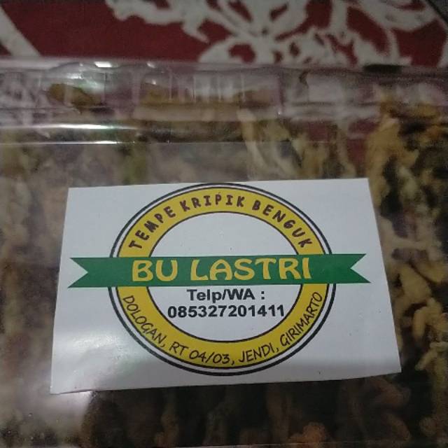 

Tempe kripik/kripik tempe benguk khas Wonogiri