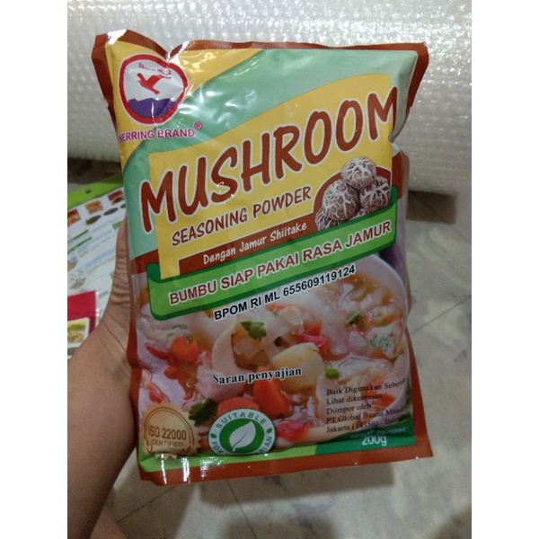 

Kaldu Jamur / Mushroom Seasoning Powder / Micin Jamur / Bumbu Masak / Penyedap Rasa / Bumbu Vegetarian / Bumbu Jamur