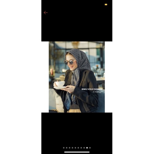 bimu buttonscarves midnight