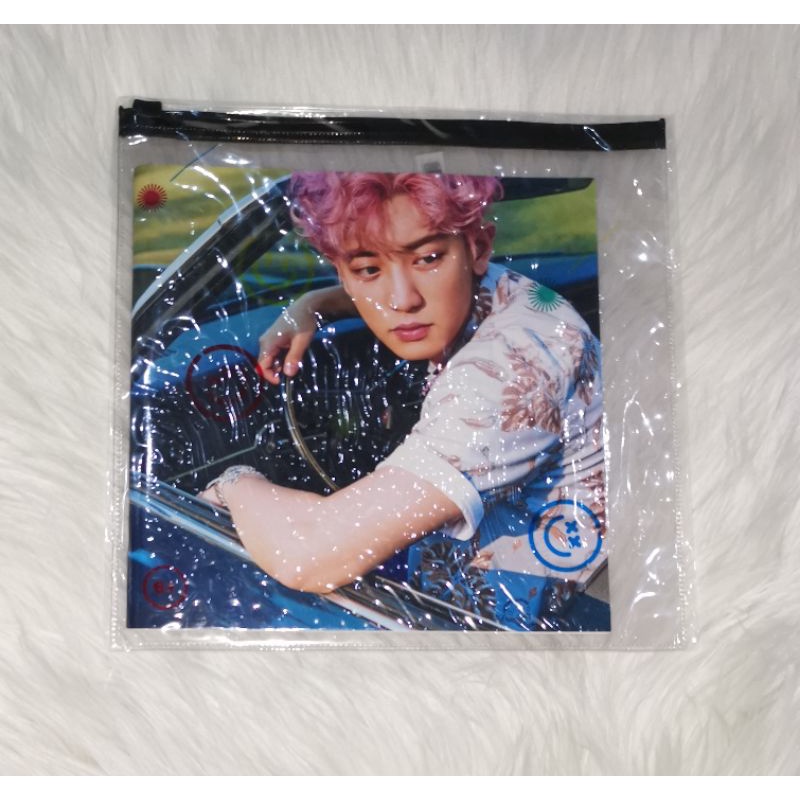 exo the war era official pouch + note set - chanyeol version