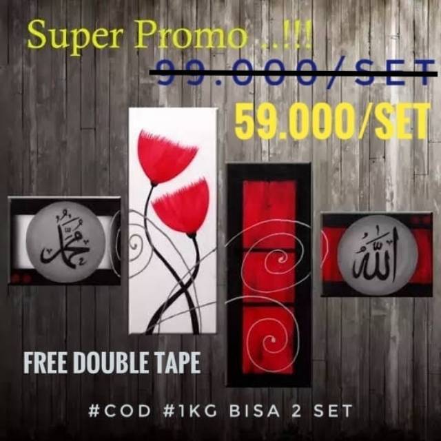 Lukisan Kaligrafi Masjid - Lukisan Kaligrafi Hiasan Dinding Dekorasi Rumah