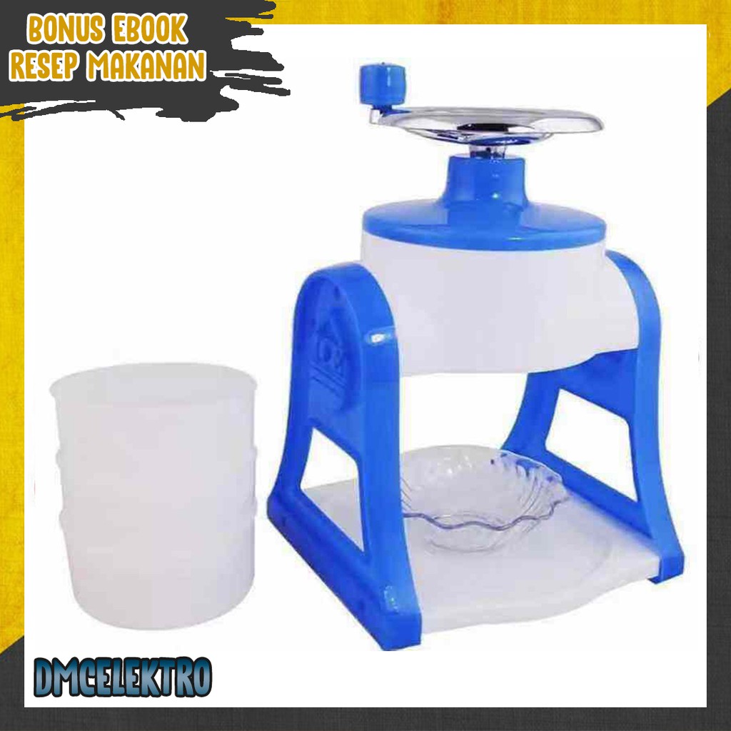 Ice shaver pembuat es serut putar manual / Serutan es / Es batu / Serut es / Alat es / Shaver