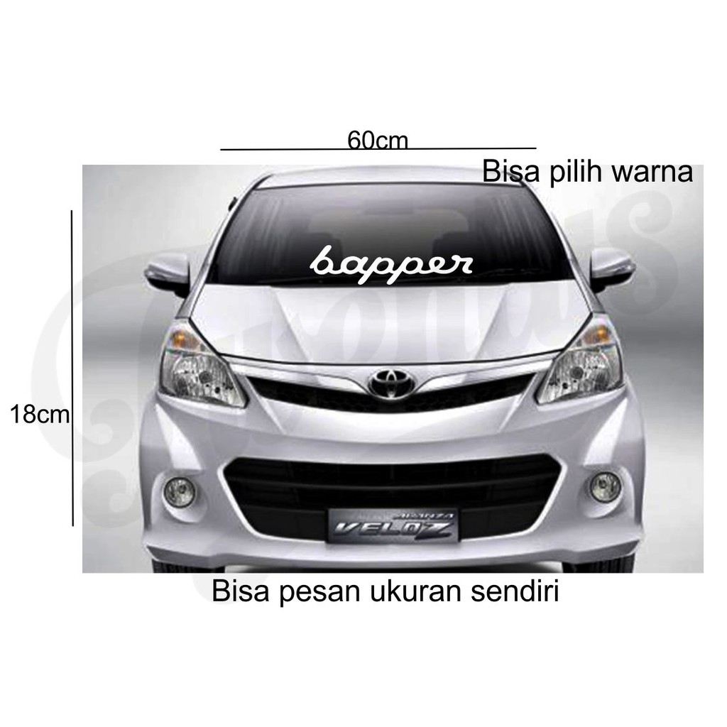 

STIKER BAPER CUTTING BISA DITEMPEL DIMANAPUN