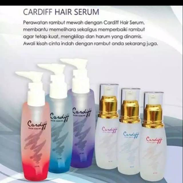 Cardiff Hair Serum (biru) 160 ml
