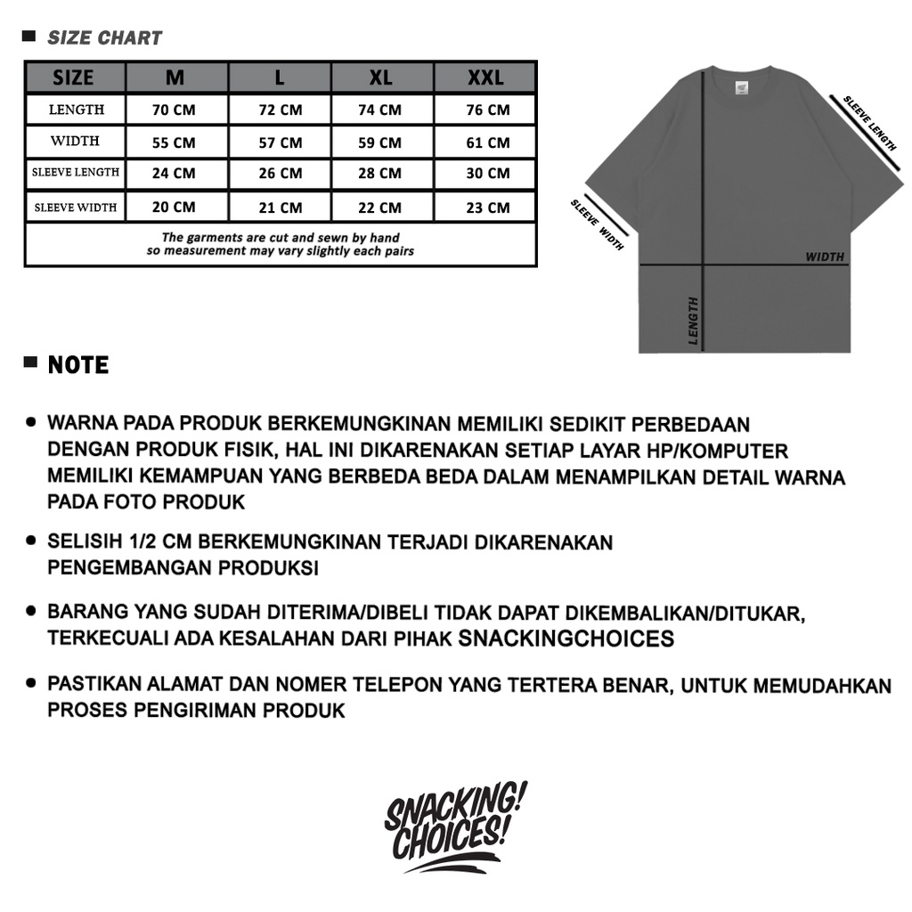 T-shirt | Oversize | Angel Regret | Black | Snackingchoices