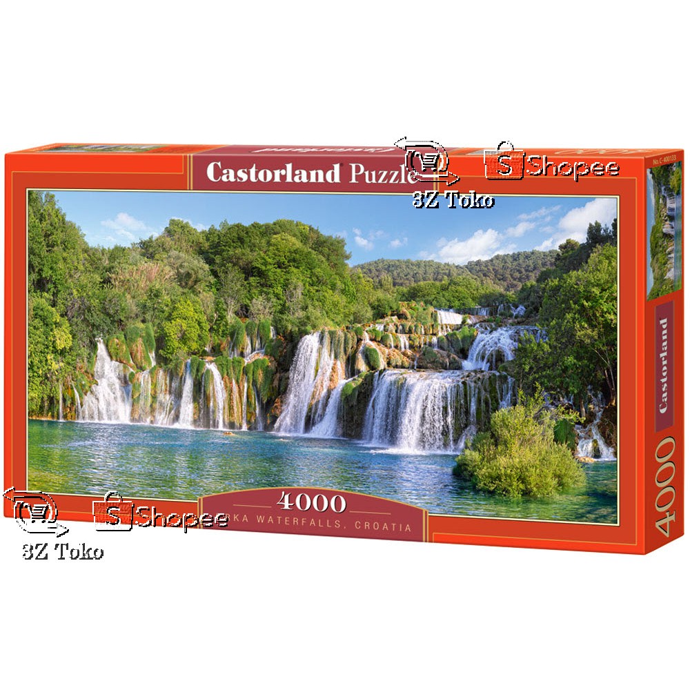 Jigsaw Puzzle: Castorland - Krka Waterfalls, Croatia - 4000 Piece