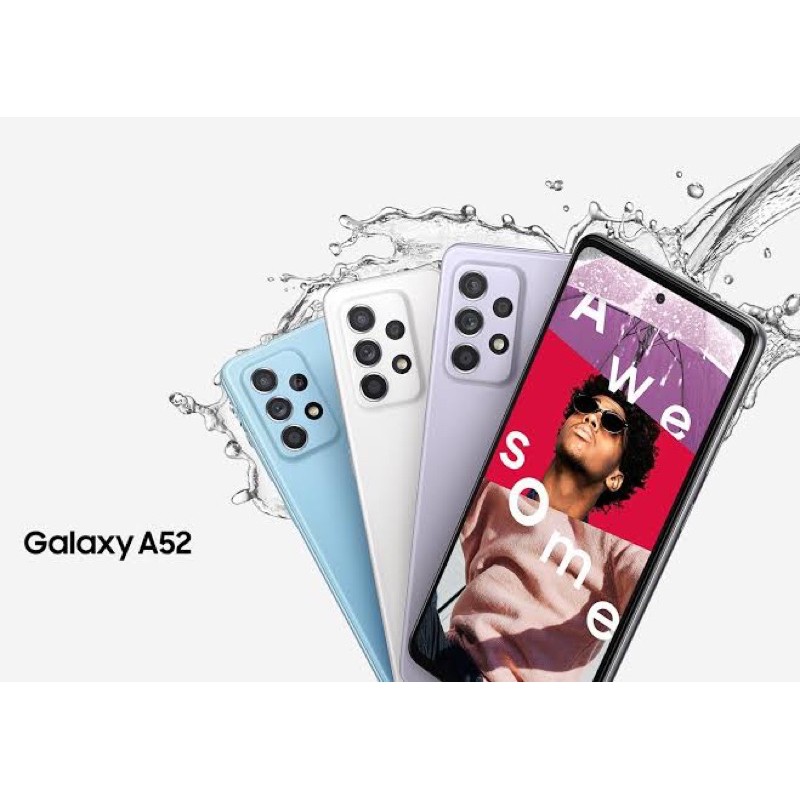 SAMSUNG A52 RAM 8/256GB NEW OPEN BOX GARANSI RESMI 1 TAHUN