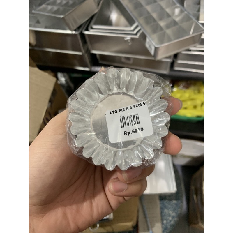 

loyang pie a / b cetakan pie 5cm 4.5cm isi 5pcs