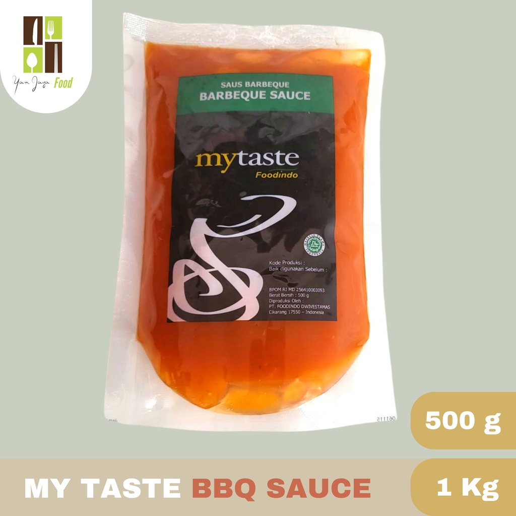 MyTaste Saus BBQ Sauce / Saus BBQ Pedas Lvl 3 [500g/1Kg]