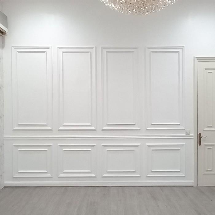 Best Seller Termurah Wall | Frame Wall Moulding Kayu Moulding Profil Cat Putih Ducco Bingkai Kayu