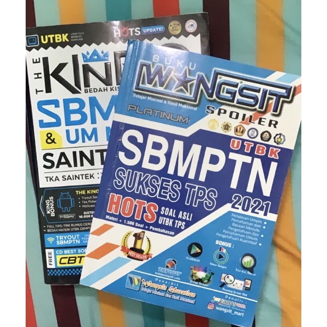 Original Preloved The King Saintek 2021 & Wangsit TPS 2021