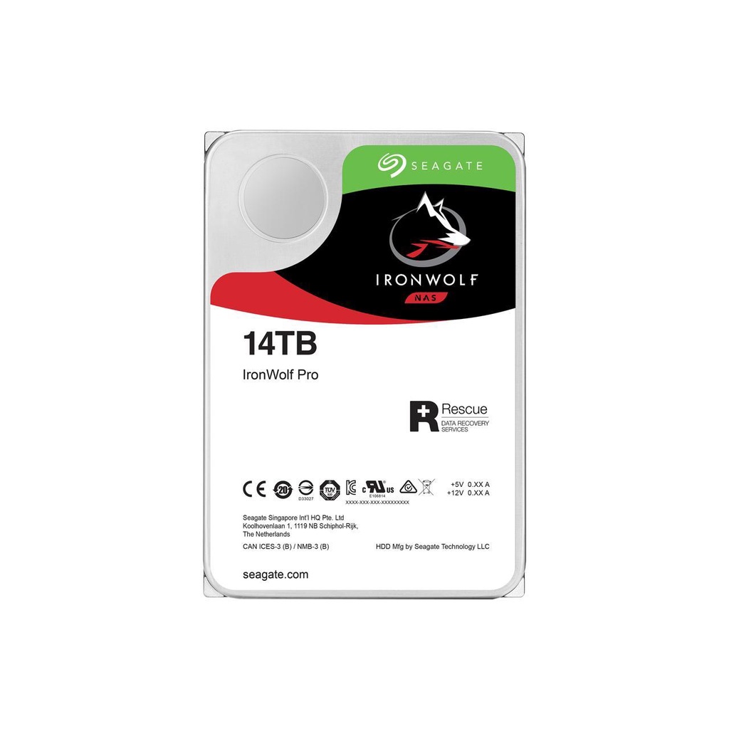 SEAGATE IronWolf Pro 14TB 3.5&quot; 7200RPM 256MB SATA HDD