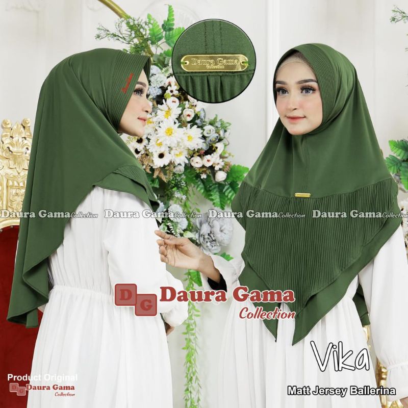 ORIGINAL DAURA GAMA Jilbab instan Vika