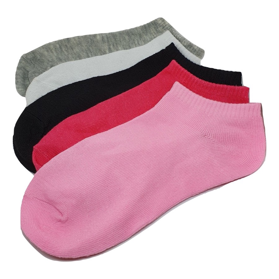 Kaos Kaki Wanita Pria Polos Kaos Kaki Fashion Kaos Kaki Pendek Ankle Socks