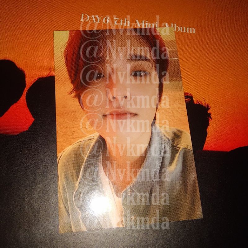 Photocard jae album day6 Negentropy only vers
