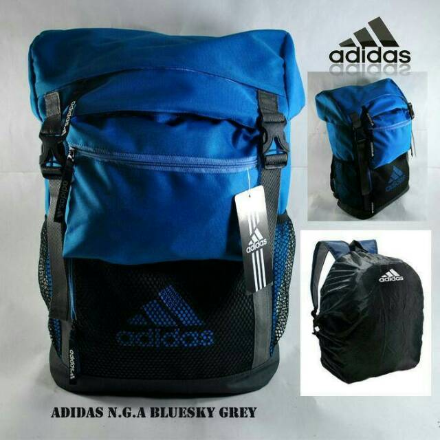 MULTIFUNGSI TAS RANSEL TRAVEL BACKPACK ADIDAS