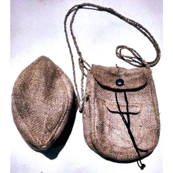 Kopiah &amp; Tas Selempang Goni