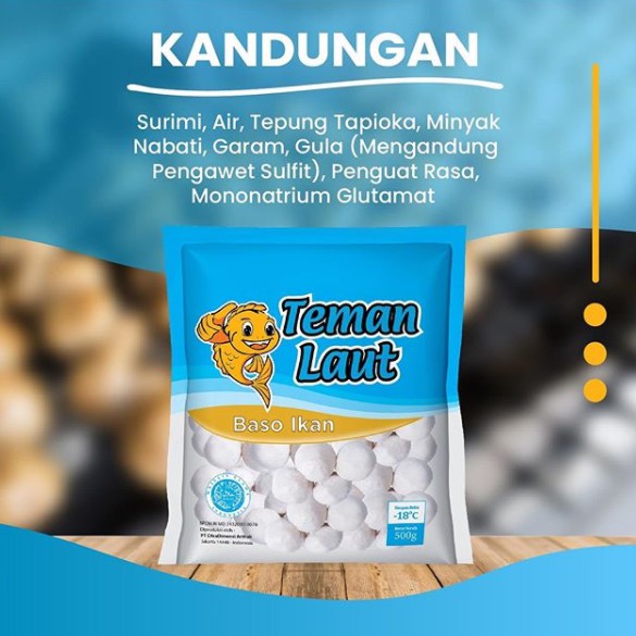 

Baso Ikan Teman Laut Cedea Group 500gram