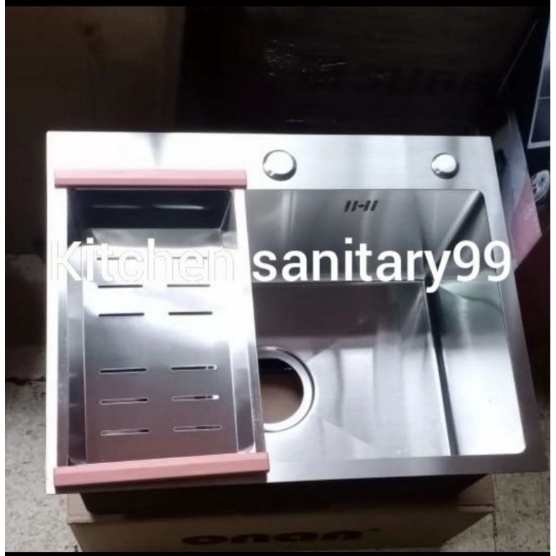 Kitchen sink minimalis golden hand 5040 cm stainless / Kitchen sink Golden hand 5040