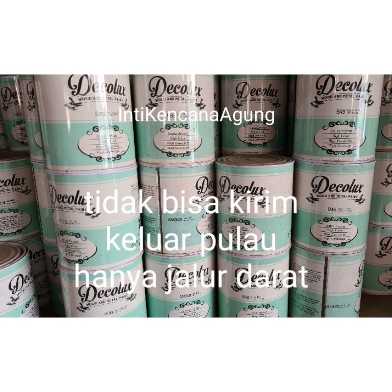 DECOLUX CAT KAYU DAN BESI 0.9ltr