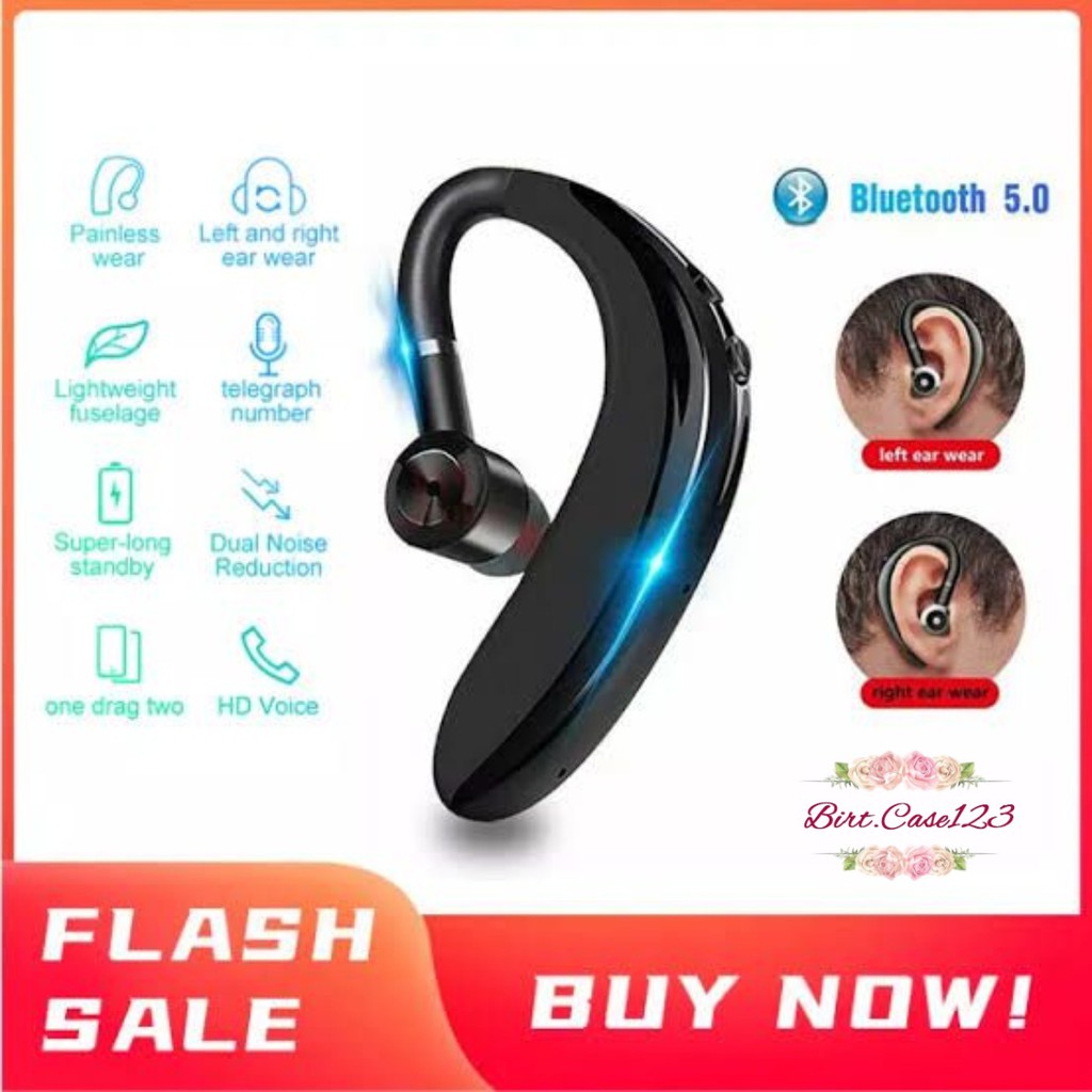 BM029 Headset earphone bluetooh wireles single S109 busines for oppo xiaomi vivo etc ORIGINAL BC5790