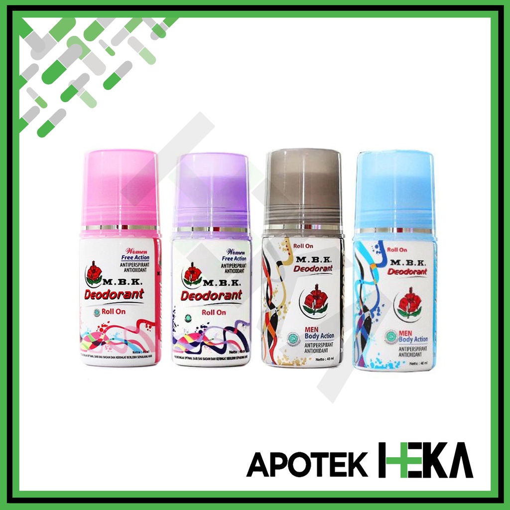 MBK Deodoran Roll On 40 ml - Penghilang Bau Badan (SEMARANG)