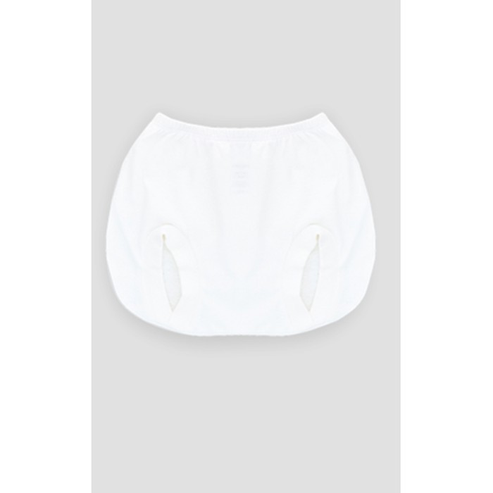 Makassar ! Setelan Pendek Bayi BOOGYBABY Basic White Compact 0-6 BLN ( 1 PSG )