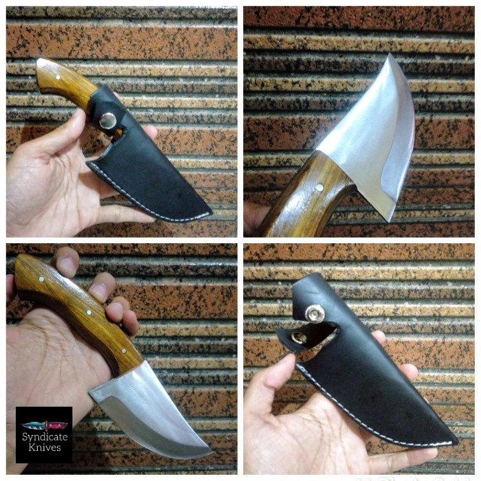 Pisau Seset Kulit - Pisau Seset Skiner Daging Super Tajam - Vivistecolection