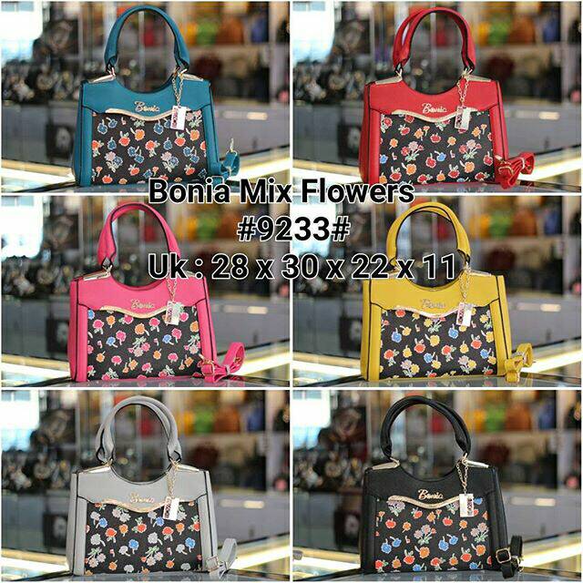BONIA Flowers
Single Bag # 9233-B #kssbtmj TAS FASHION IMPORT BATAM