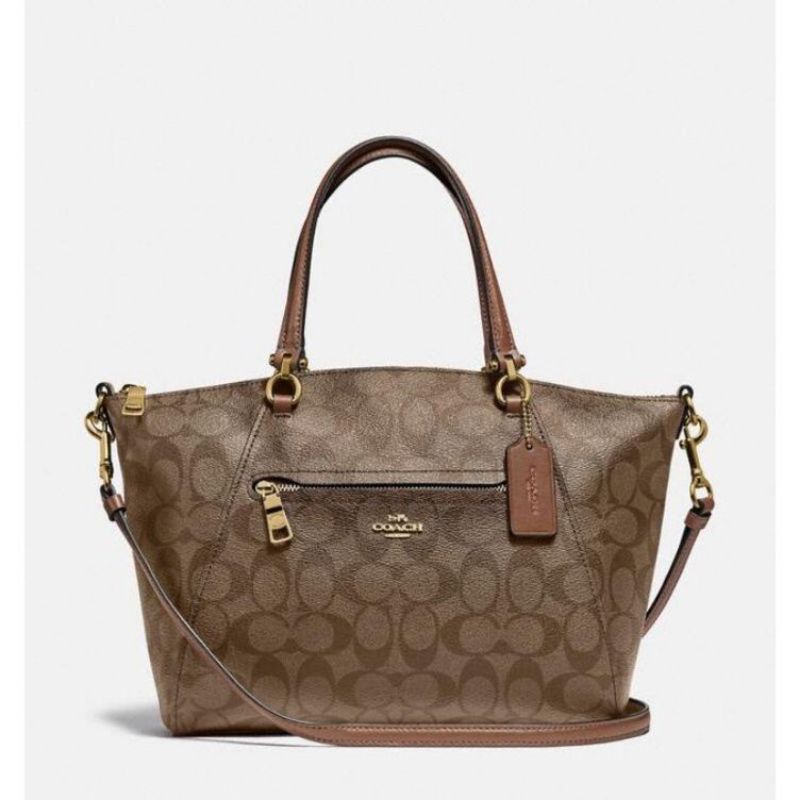 Coach Prairie Satchel Signature Saddle