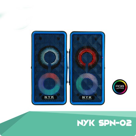 Speaker Gaming PC dan Laptop NYK SP-N02 RGB - Speaker Gaming Strong Bass RGB