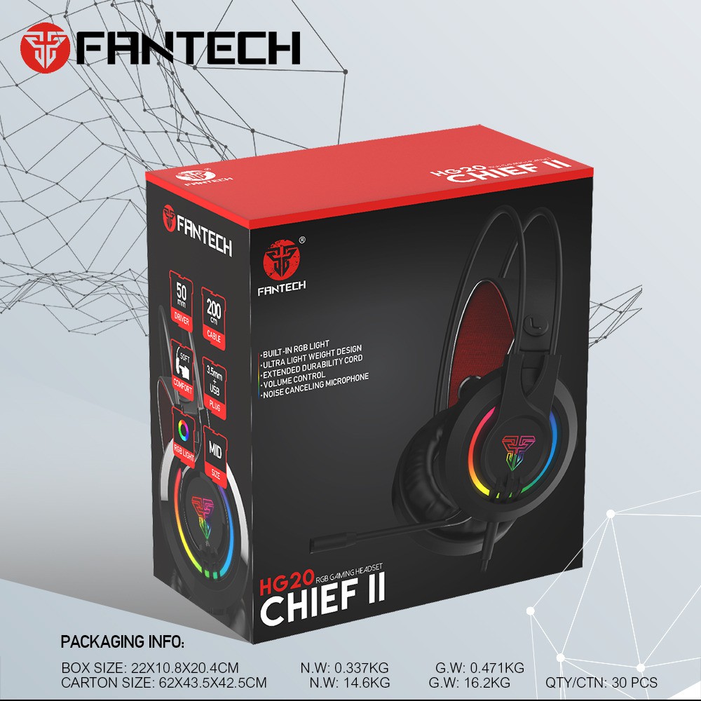 Headset Gaming Fantech HG20 CHIEF II