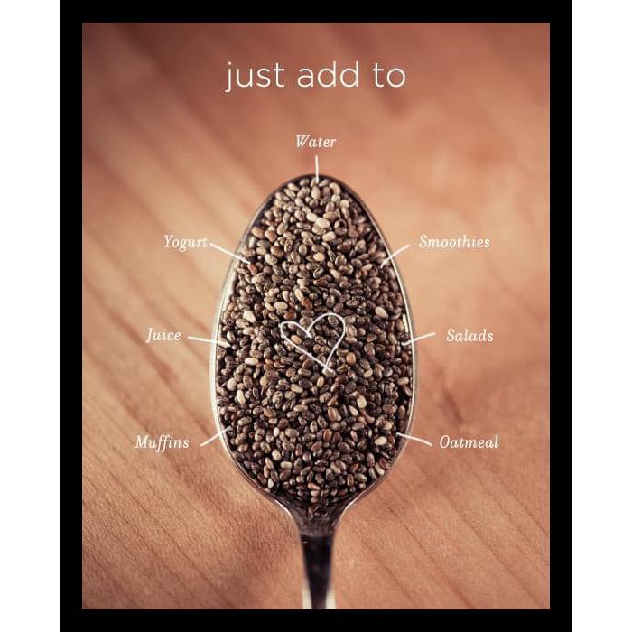 

Organic Chia Seed Mexico Chiajoy 500 Gram Terbaik Untuk Diet Bermutu