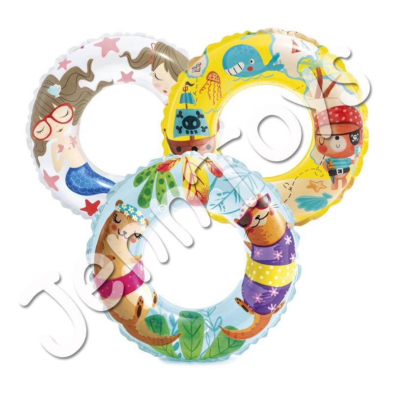JennToys - Pelampung Anak Ban Renang Swimming Floats - Intex 59241 Octopus Fish Fruit 59242 Mermaid