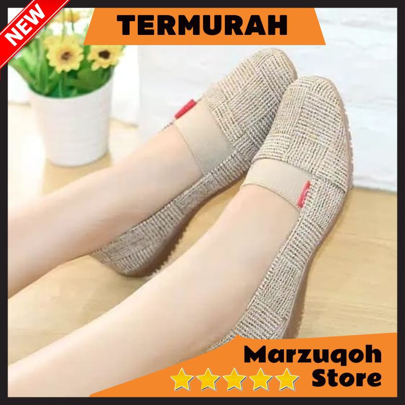 Sepatu | Flat Shoes | Flat Shoes Wanita | Sepatu Wanita | Sepatu Wanita Flat Shoes Aqila SDB106
