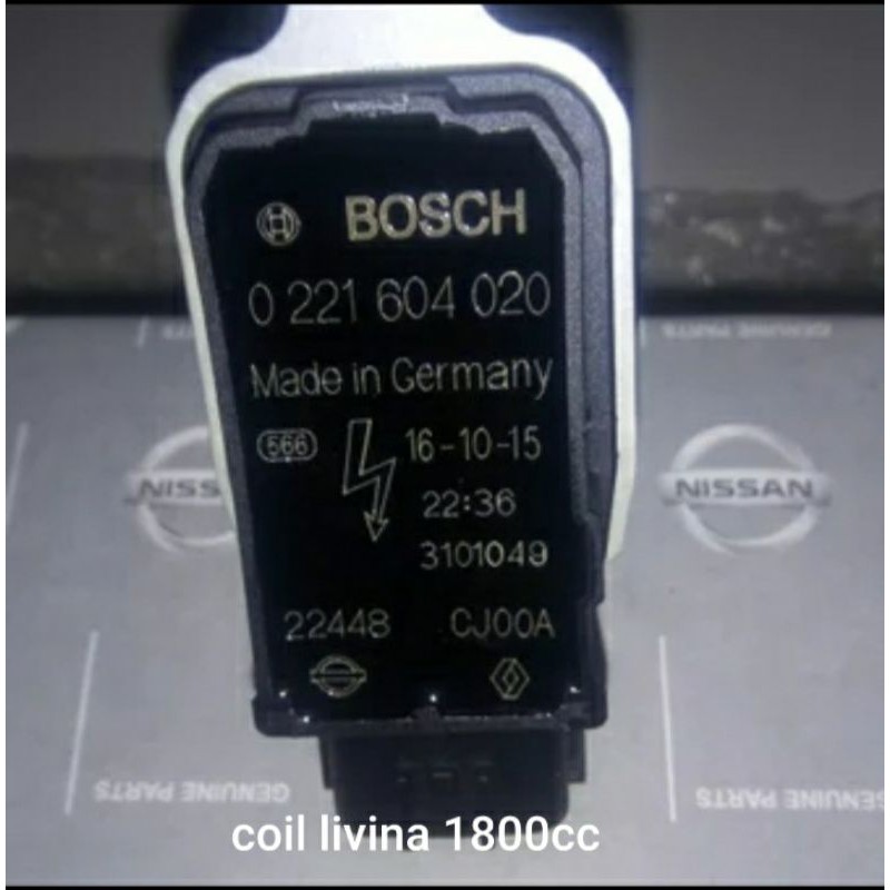 COIL PENGAPIAN NISSAN LIVINA 1800CC ORIGINAL