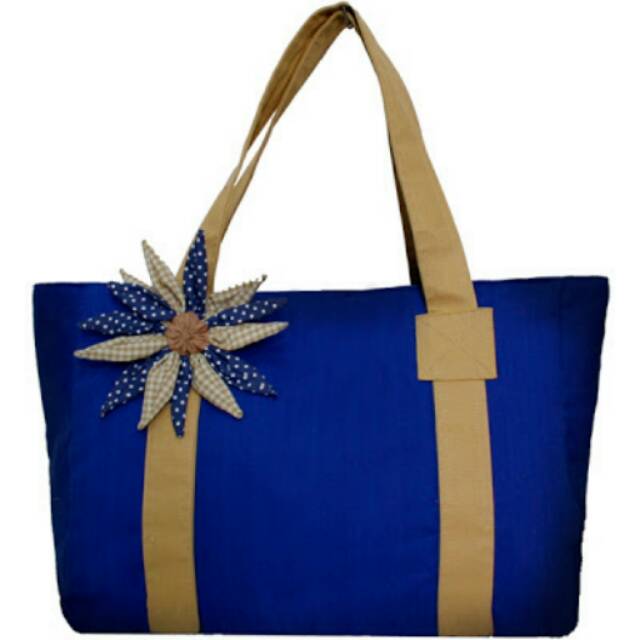 Tas Selempang Maika Etnik Starfruit Blue