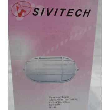 Ball Ice Hitam Damproof Lamp Alumunium/Lampu Dinding E27 60W ***TOP