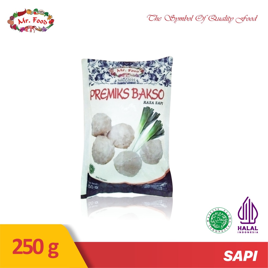 Jual Tepung Premiks Bakso Sapi Mr Food Kemasan 250gr Shopee Indonesia