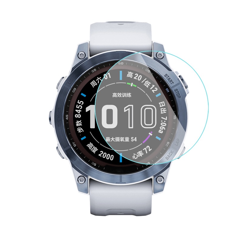 Tempered Glass Pelindung Layar Smartwatch Garmin Fenix 7 / 7S / 7X Anti Gores