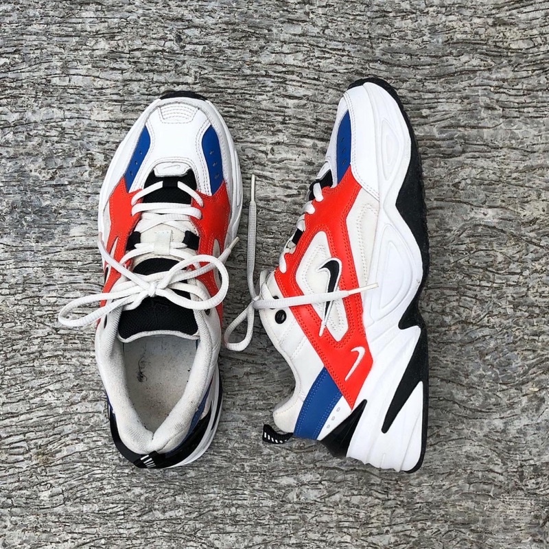 Preloved Nike m2k Tekno Blue/Red Original