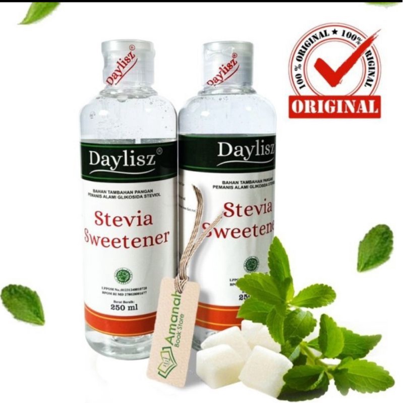 

Stevia Sweetener Gula Cair Zero Kalori 250 ml