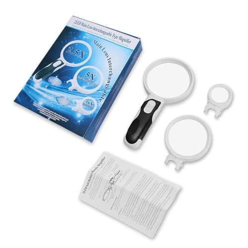 

COVID 73 Magnifier Lup Luv Kacapembesar Kaca Pembesar Tangan Handheld
