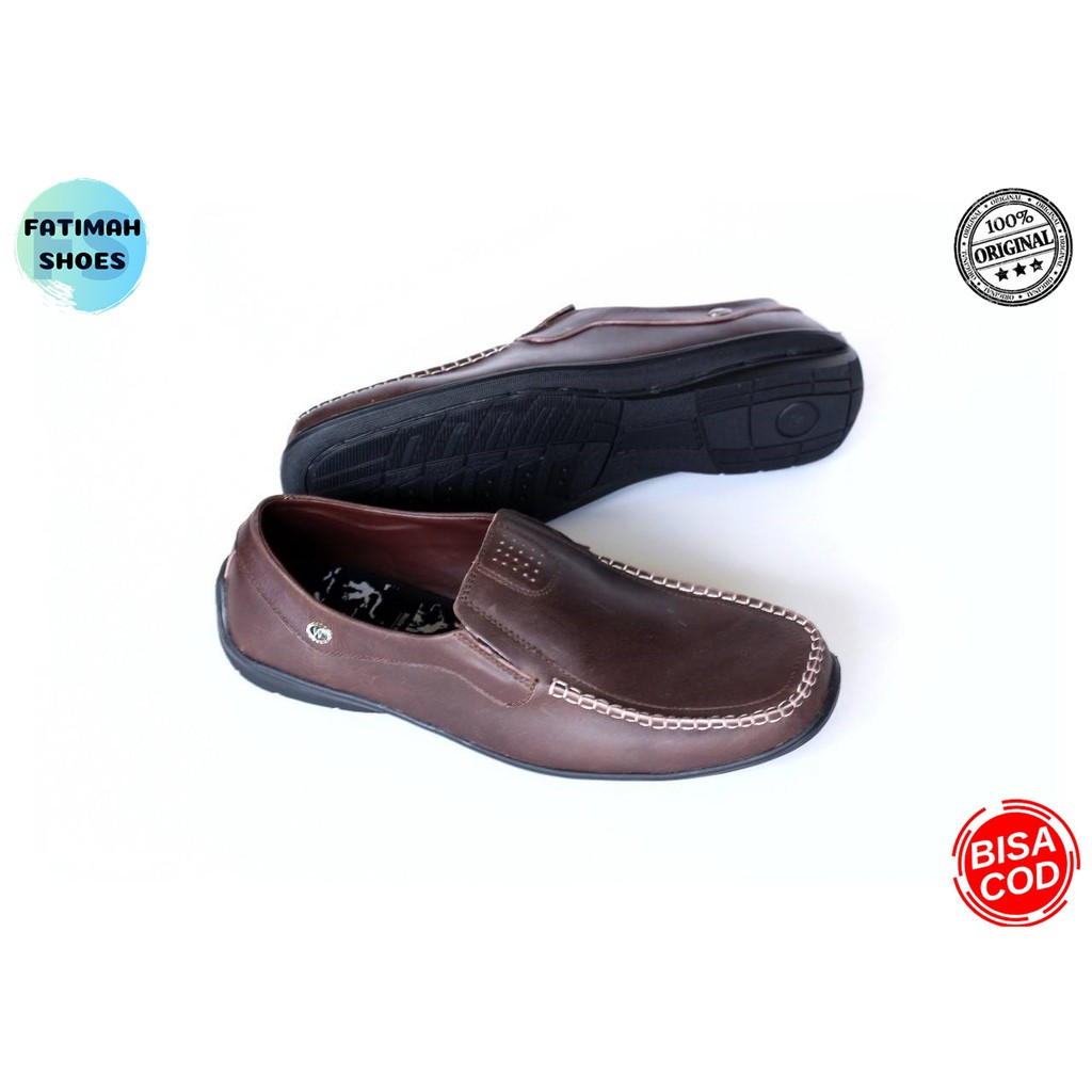 Sepatu Slip On Kulit Pria Original Sepatu Slop Kulit Sepatu Formal Kulit Pria Sepatu Pantofel Pria