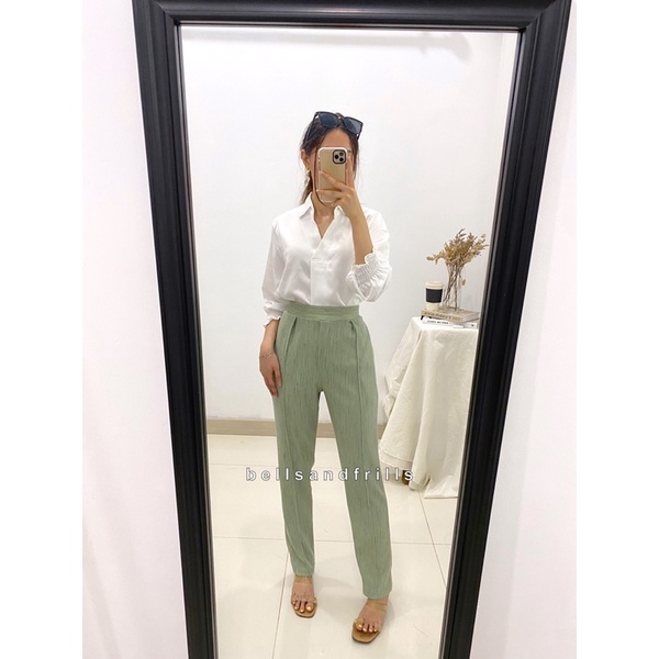 AITA Formal Pants / Daily Casual Kulot / Celana Bahan Wanita / Celana Kantor Wanita 1024