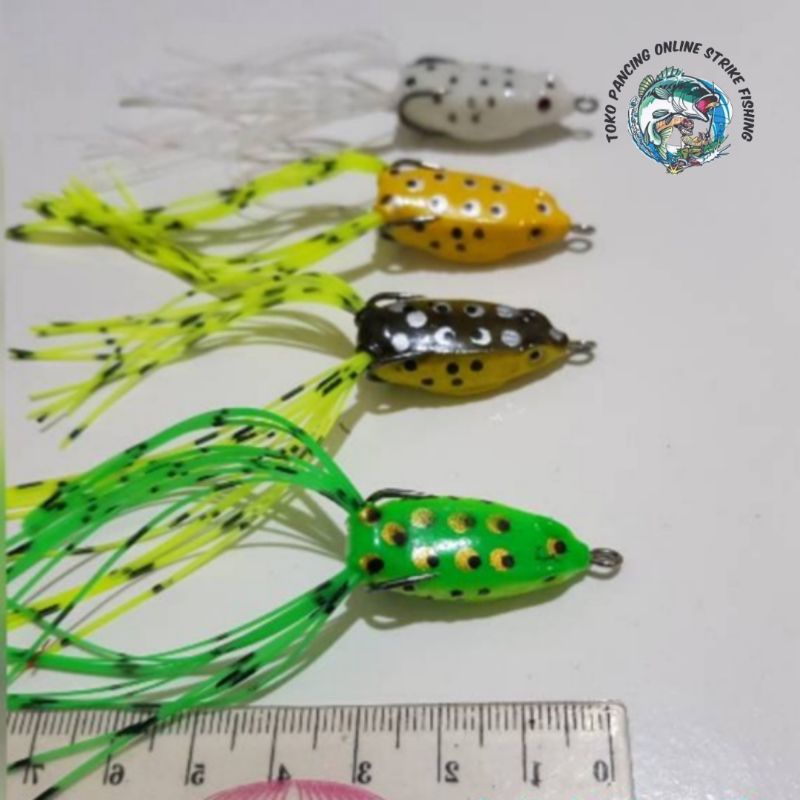 Umpan bentuk kodok/sofrog mini 3 cm