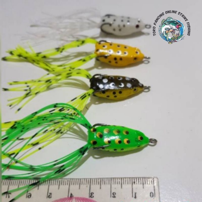 Umpan bentuk kodok/sofrog mini 3 cm